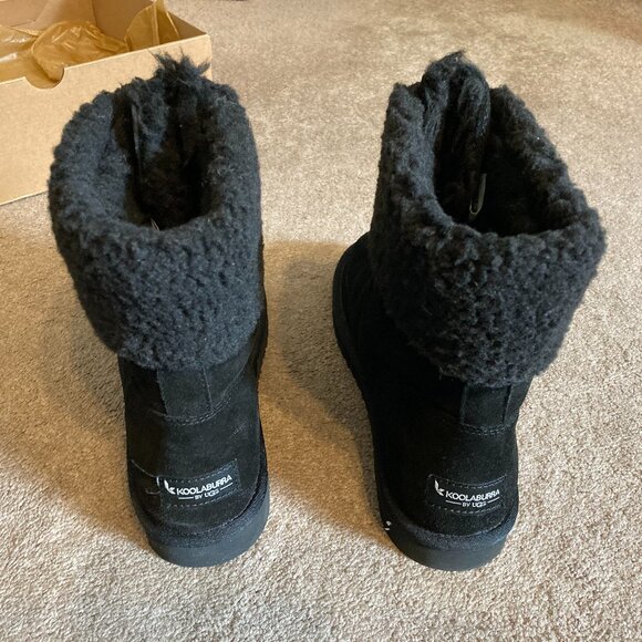 Koolaburra By UGG Black Lytta Booties 8 - Picture 4 of 7